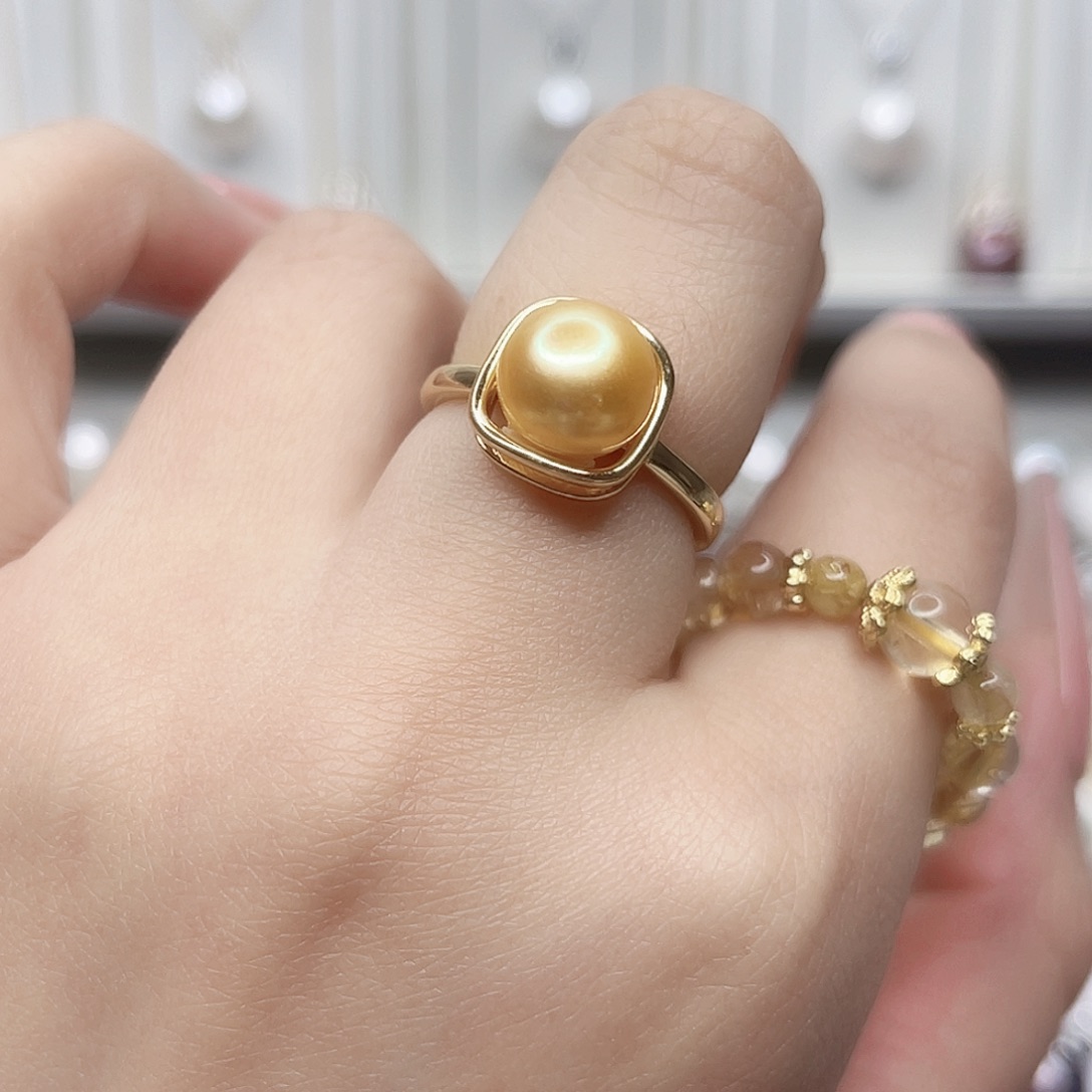 淡水珍珠戒指未镶嵌