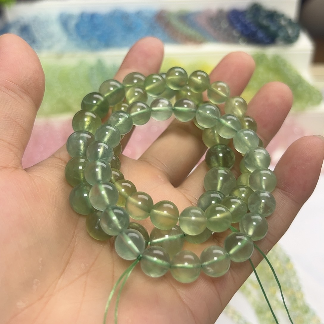 水晶手串未镶嵌不****子浓葡萄三条拍十次合一单 不带证书