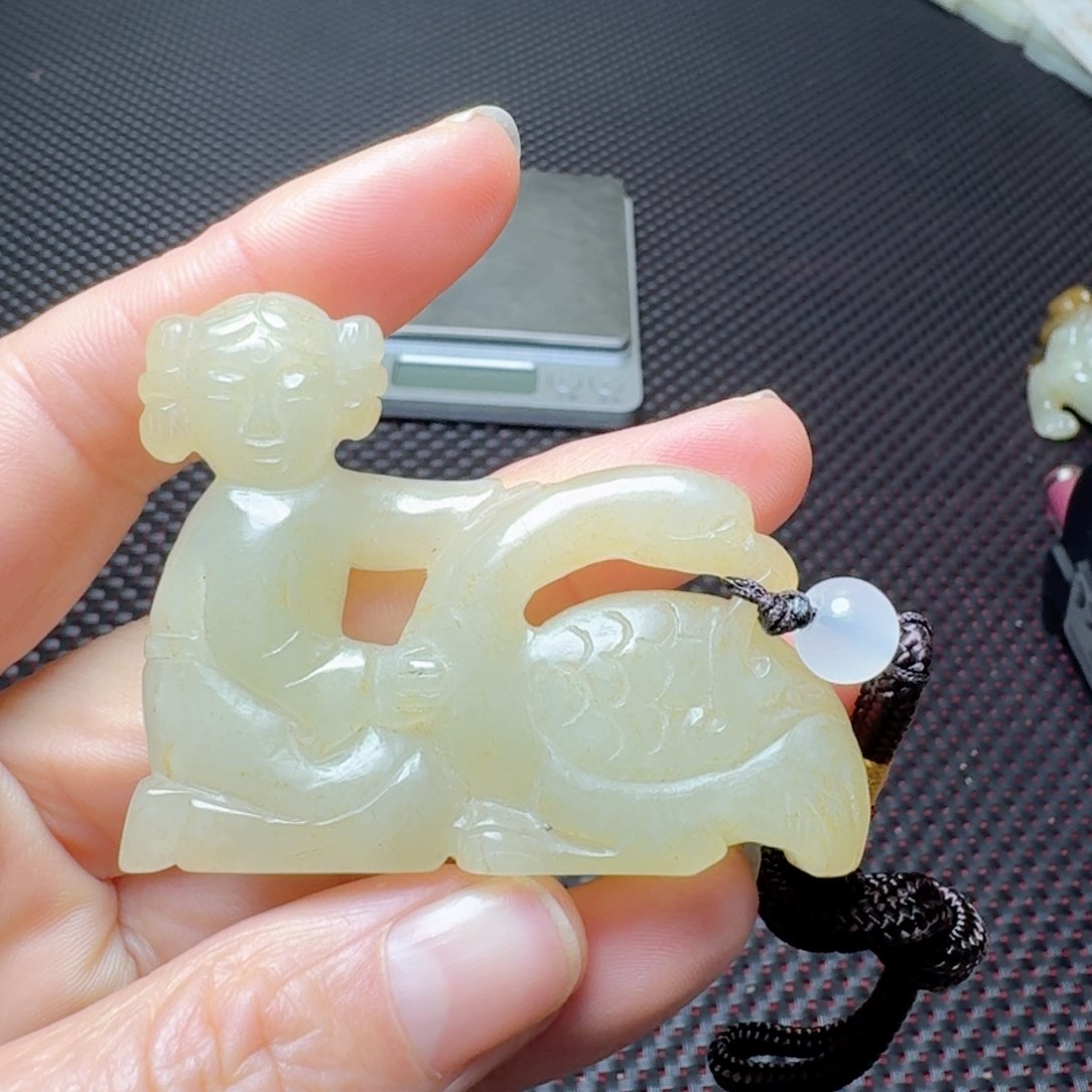 和田玉挂件未镶嵌