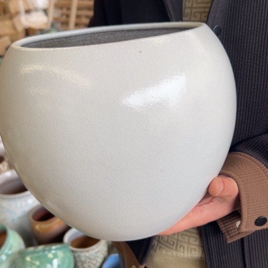 紫砂花盆高23口20————-