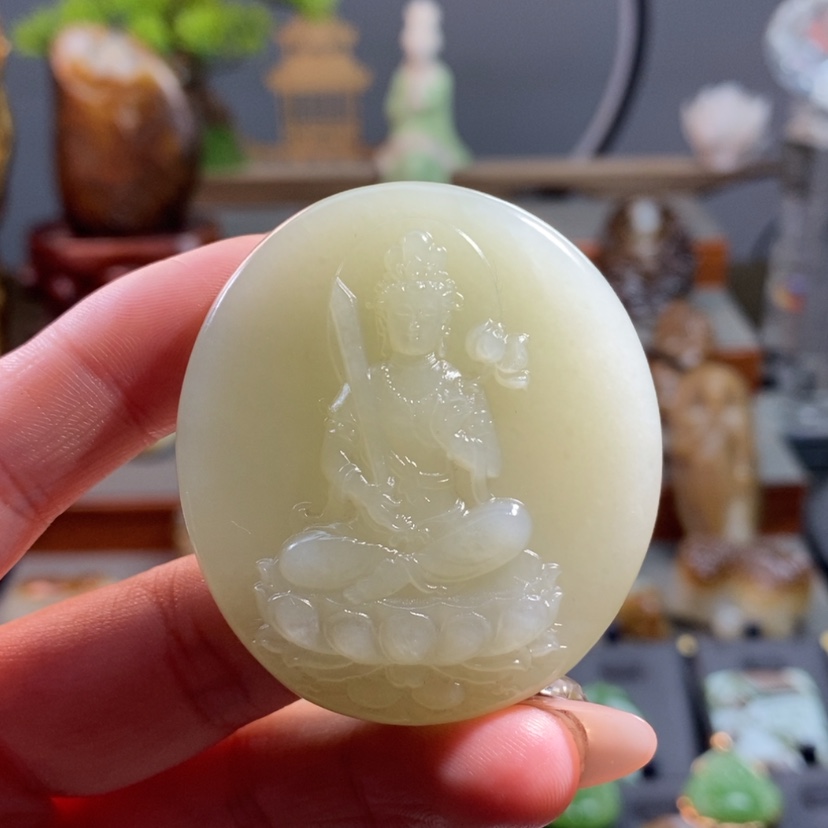 【闪购商品】和田玉吊坠(不含链)未镶嵌