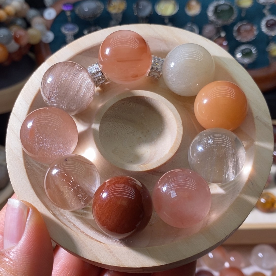 水晶珠宝半成品未镶嵌定制19+