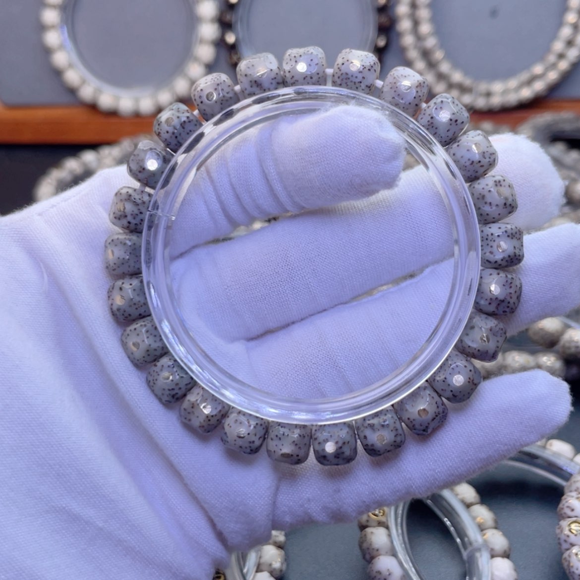 【闪购商品】星月菩提手串满钉糯冰无相