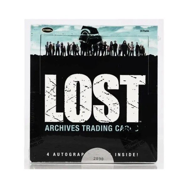2010年Rittenhouse美剧《迷失Lost》限量5000盒影视卡收藏卡牌三签
