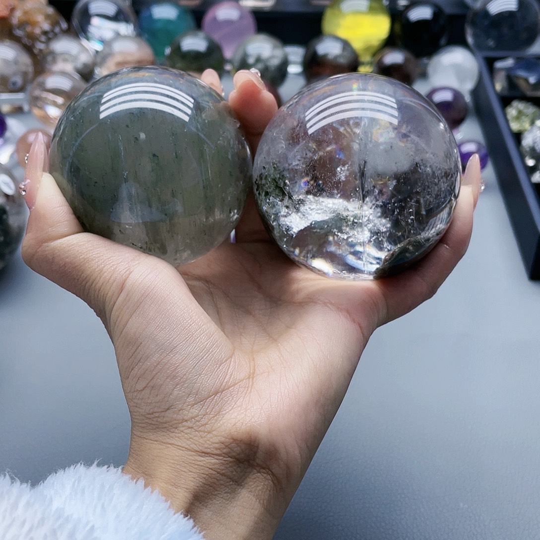 岚***雨未镶嵌珠宝半成品水晶