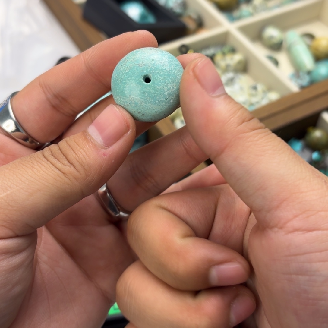 南红玛瑙未镶嵌绿松石