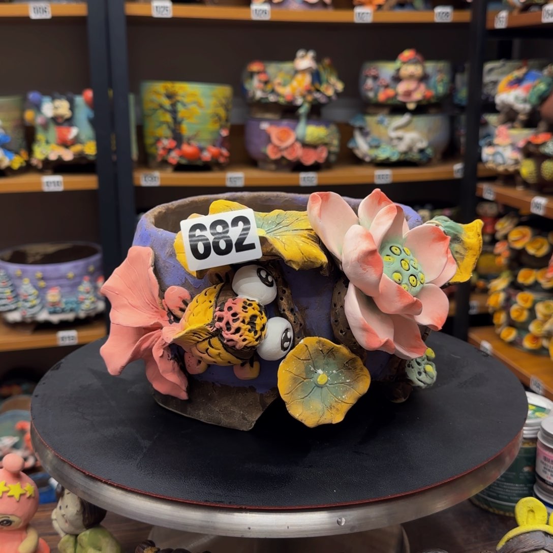 【闪购商品】粗陶手捏