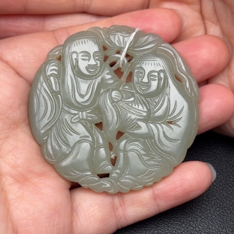 和田玉挂件未镶嵌幸***力