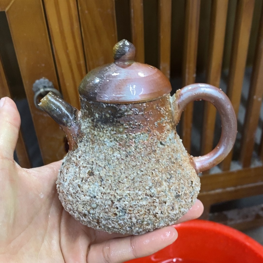 陶园柴烧，精品高货 108瑕疵磕到了