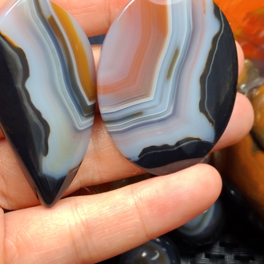 奇***梦玛瑙/玉髓未镶嵌颈饰