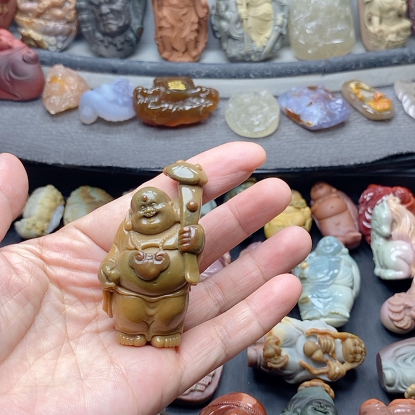 【闪购商品】定制石英质玉吊坠未镶嵌