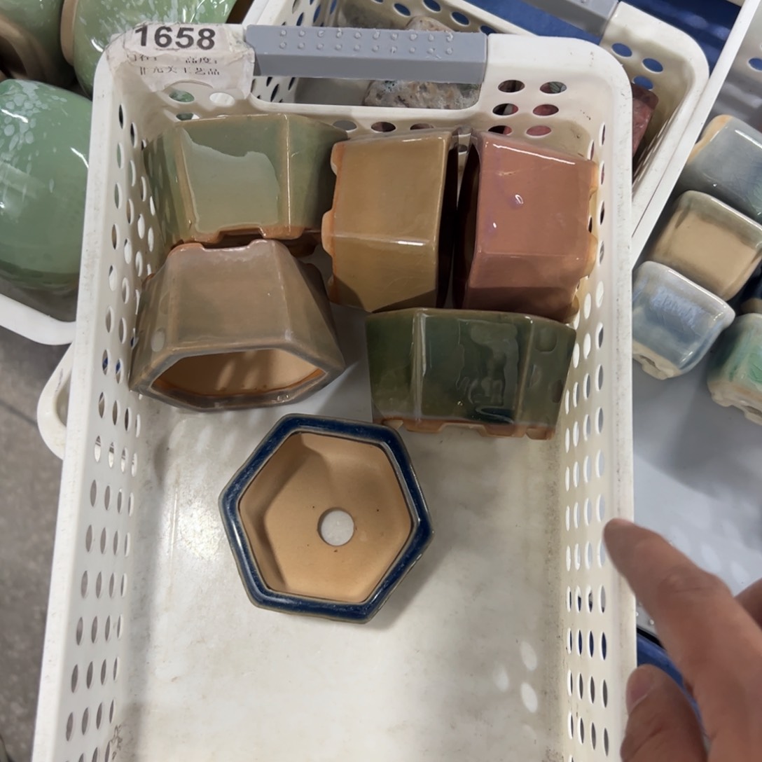 陶瓷陶瓷多肉花盆@@1658