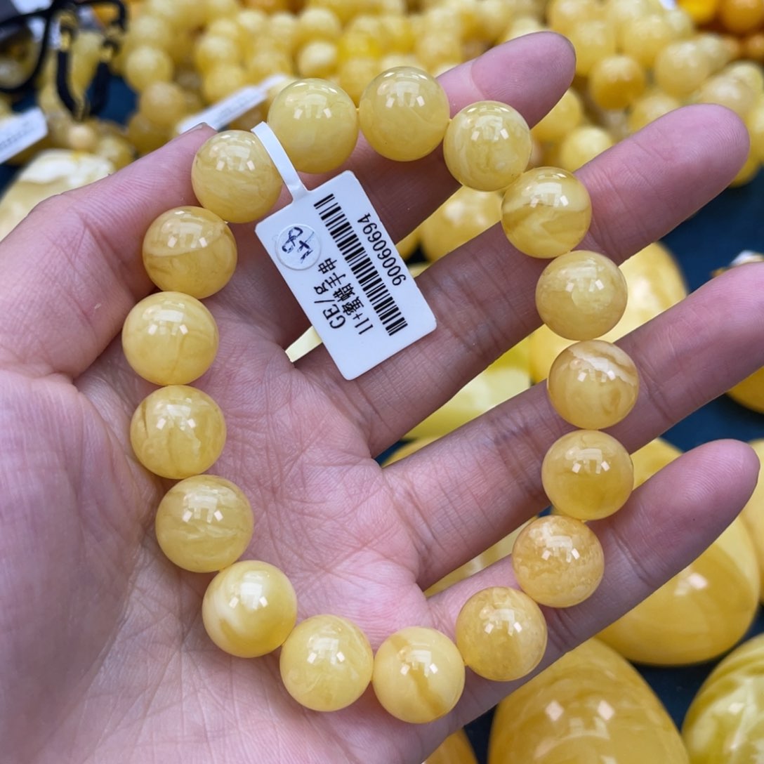 琥珀裸石未镶嵌琥珀蜜蜡w 48