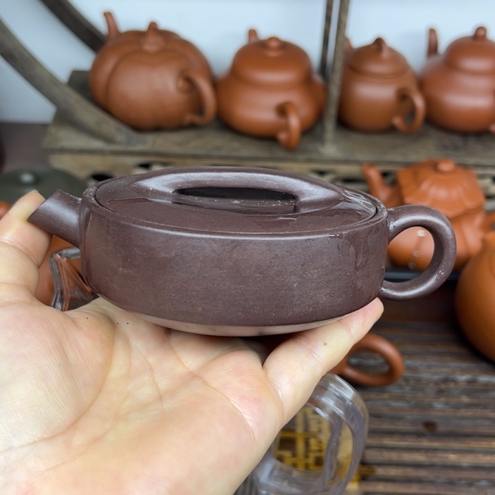 茶壶紫砂宜兴紫砂原矿泥料120