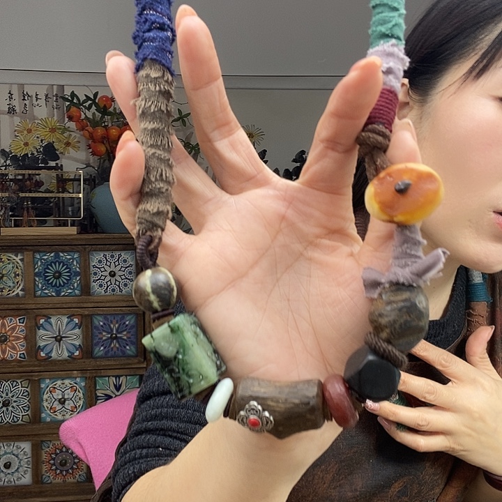 玛瑙/玉髓项链未镶嵌项链