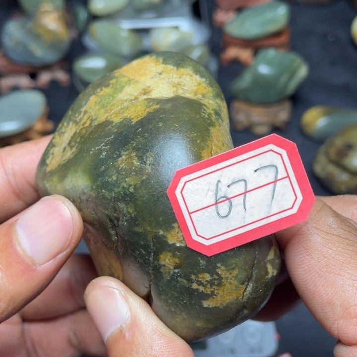 颈饰未镶嵌和田玉677
