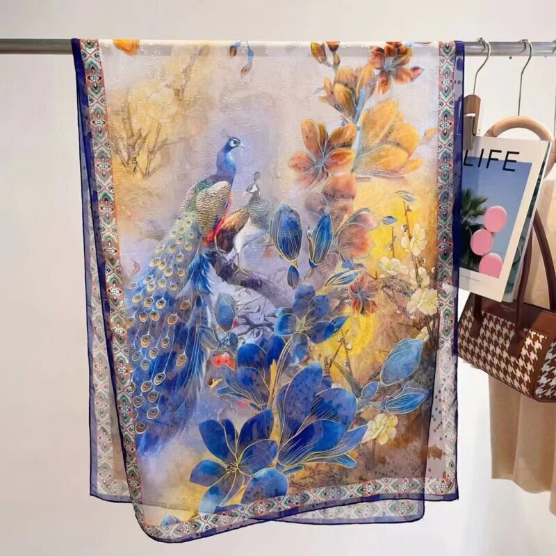 B01 彩云之南 180*70左右 围巾-1