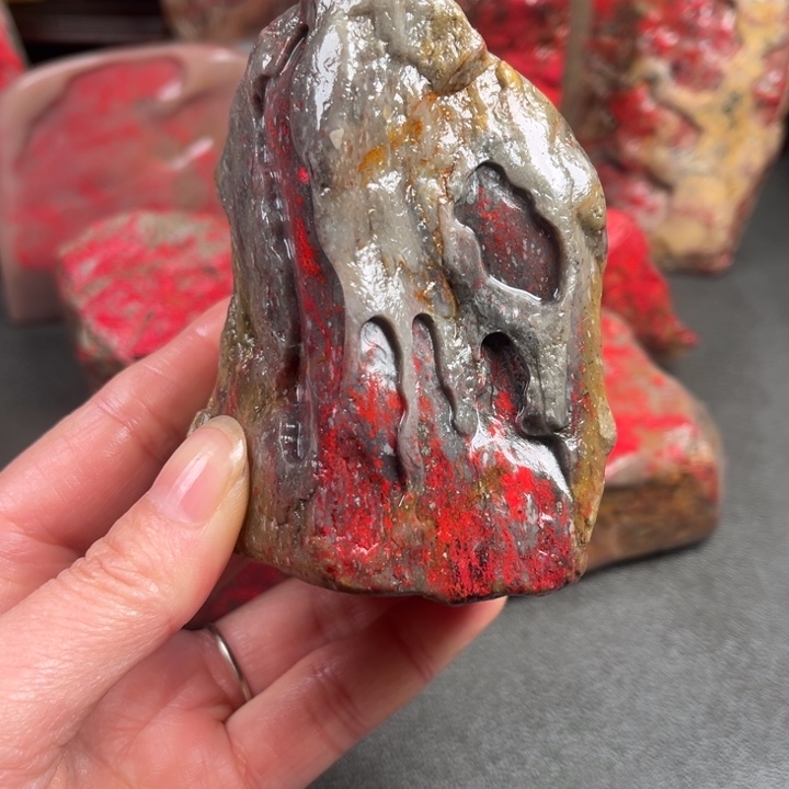 昌化鸡血石昌化鸡血石原石