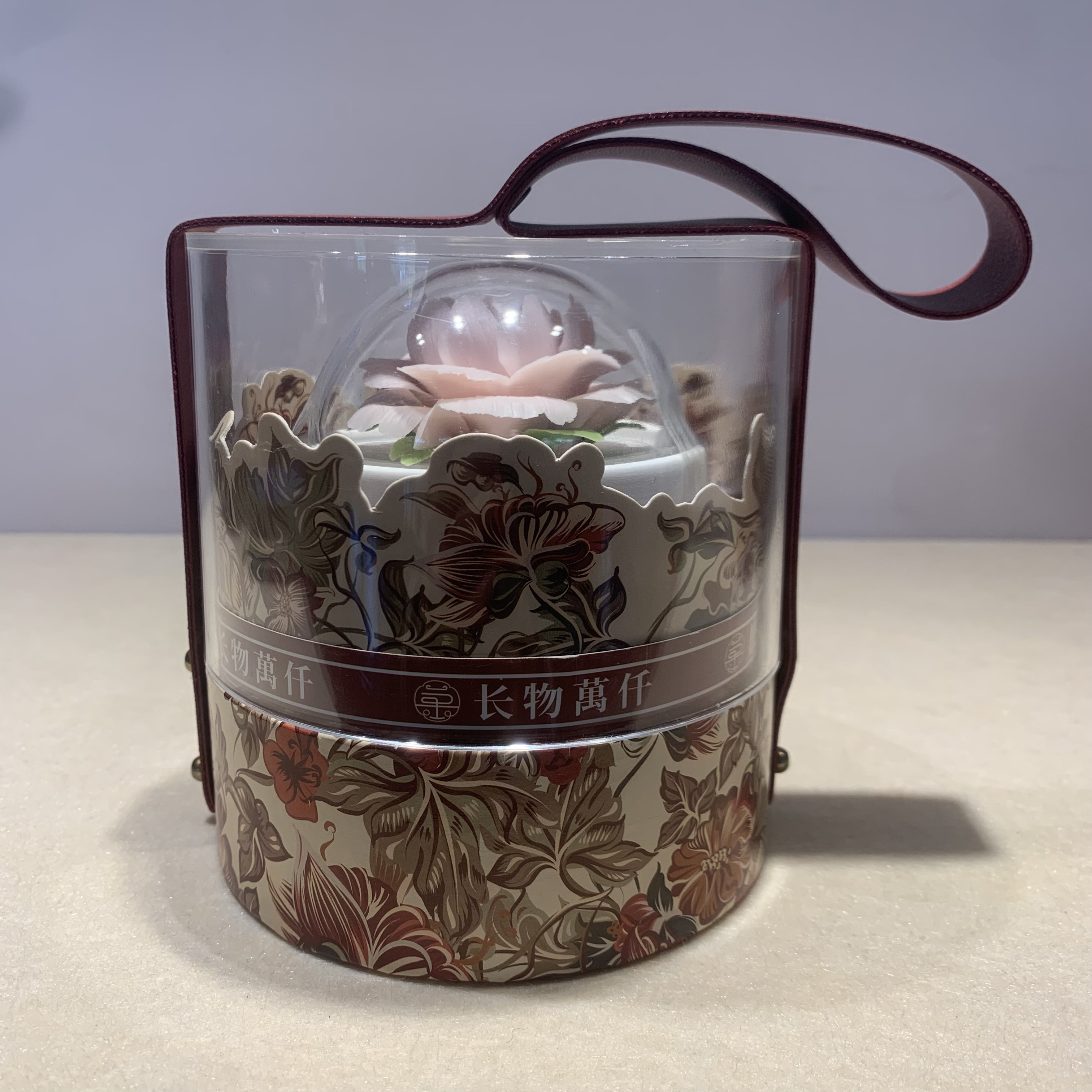 非遗陶瓷花漾香薰礼盒送女友生日礼物卧室摆件