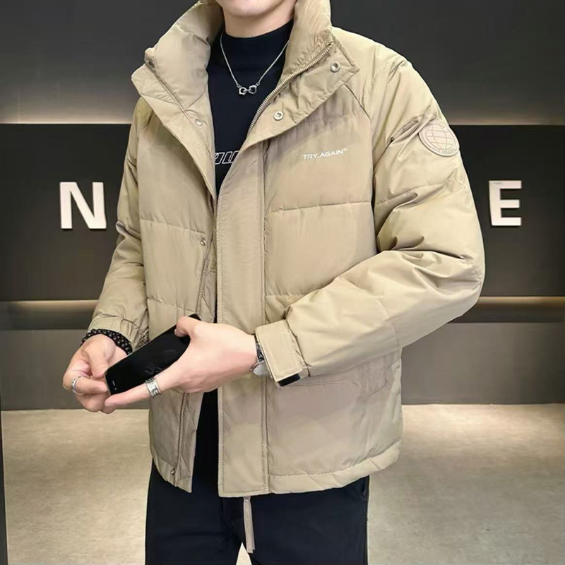 727-6803款2 冬季御寒保暖男士百搭时尚潮流帅气短款修身外套