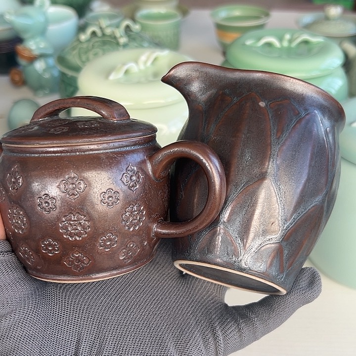 小米茶器龙泉青瓷