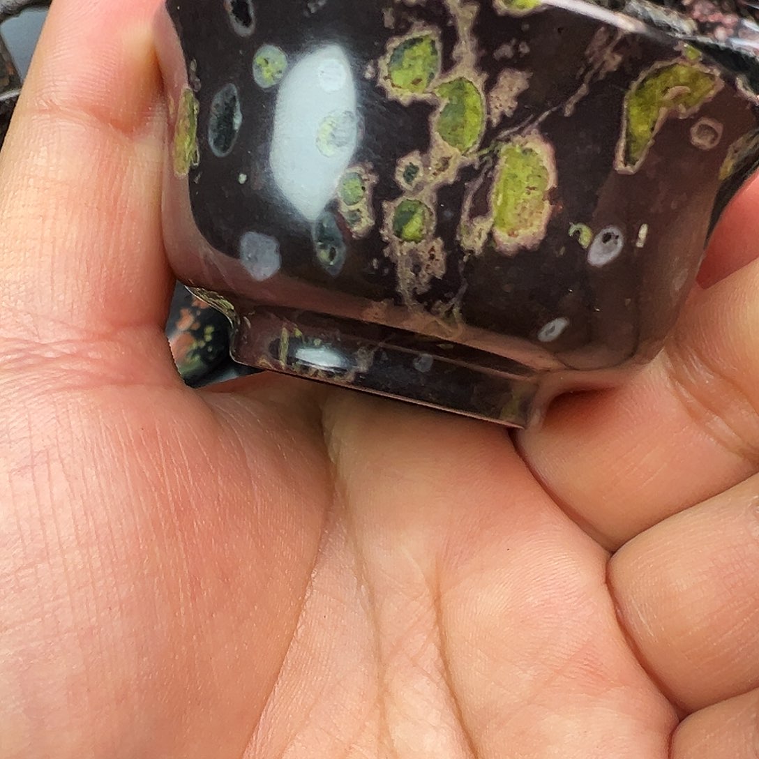 梅花玉鱼缸石茶周边微瑕不退不换