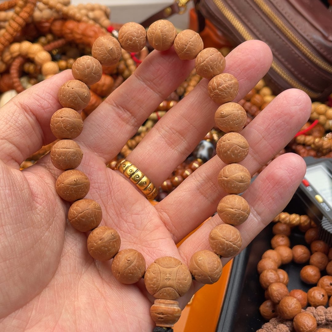 草珠菩提吊坠凤眼