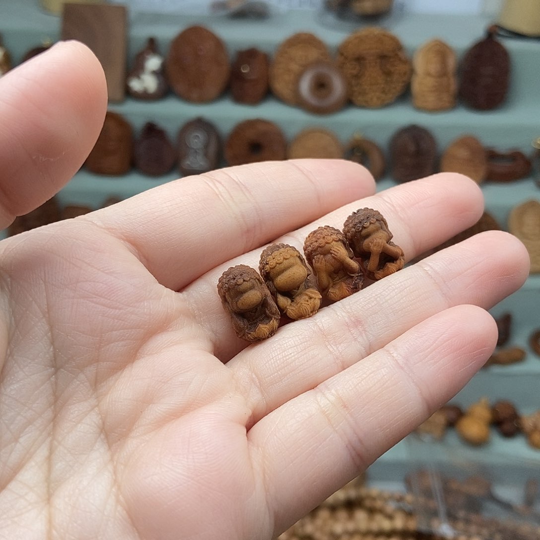 檀香木无事牌1.5一套默认微瑕