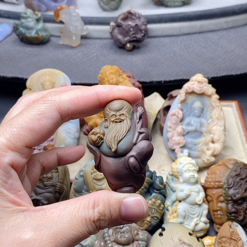 【闪购商品】定制石英质玉吊坠 未镶嵌