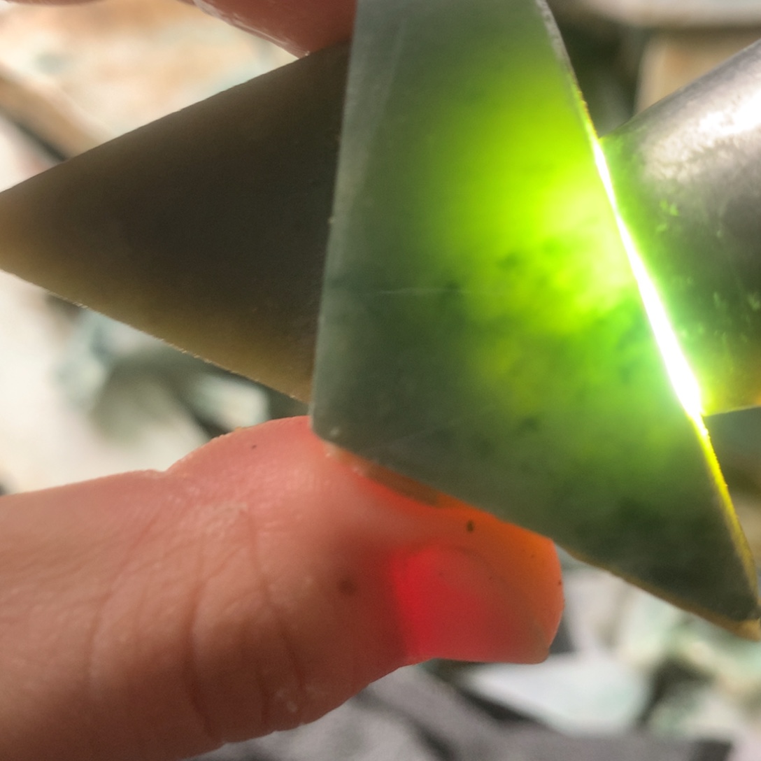 翡翠颈饰未镶嵌缅甸翡翠