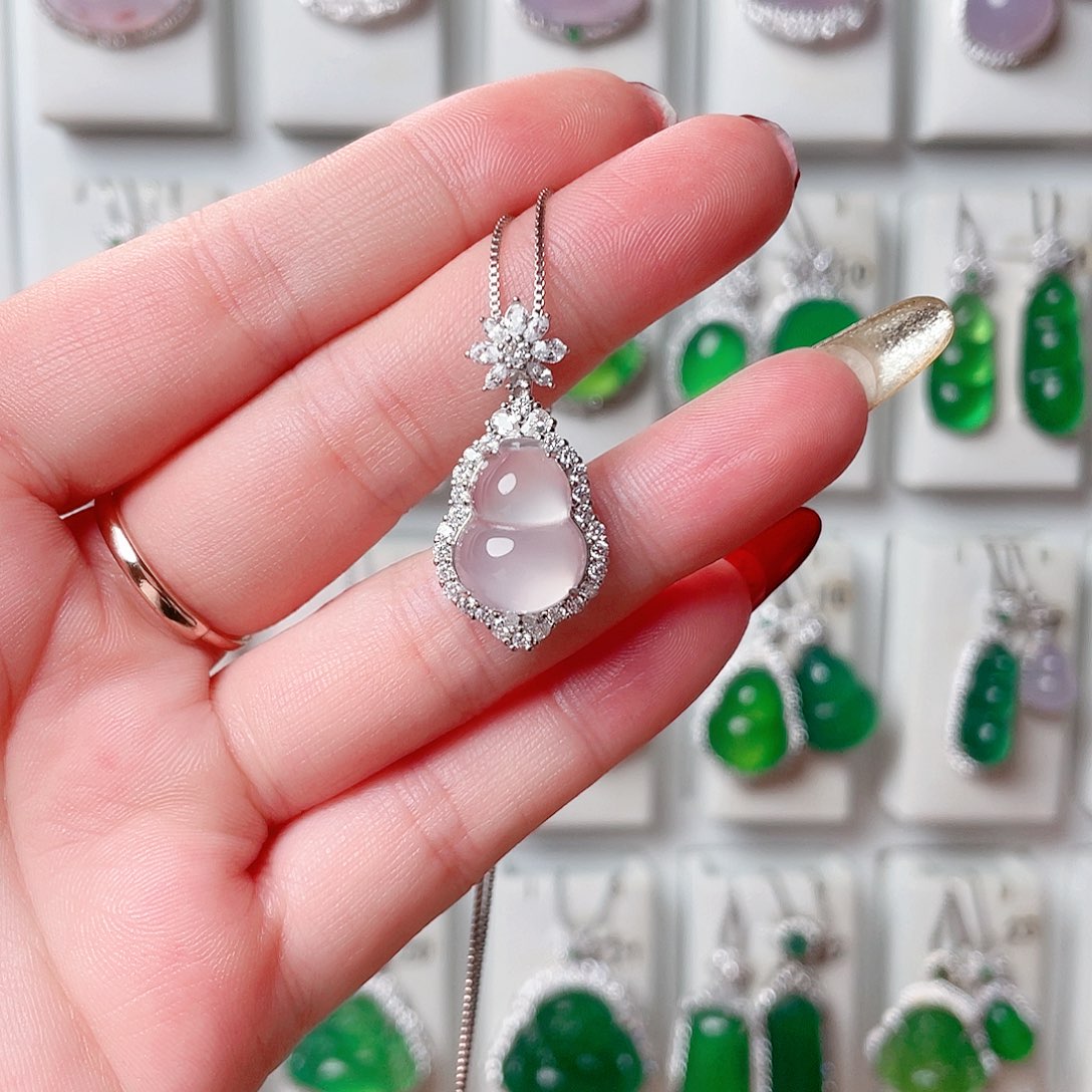 玛瑙/玉髓吊坠(赠链)银S925镶嵌