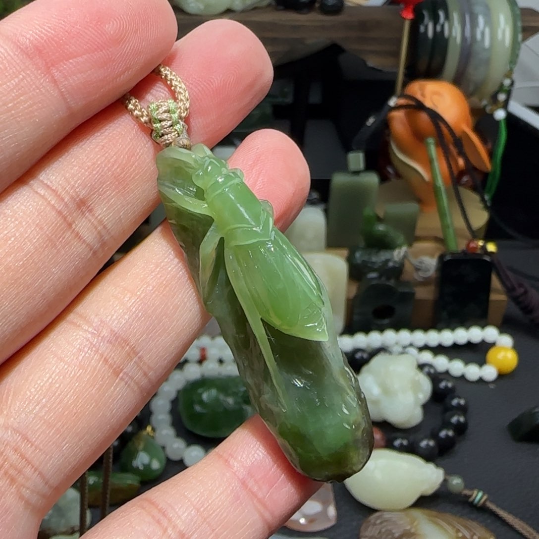 和田玉挂件未镶嵌