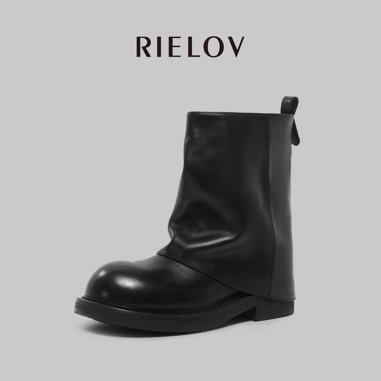 RIELOV【茜茜】增高4cm时尚潮流百搭女士时装靴258015
