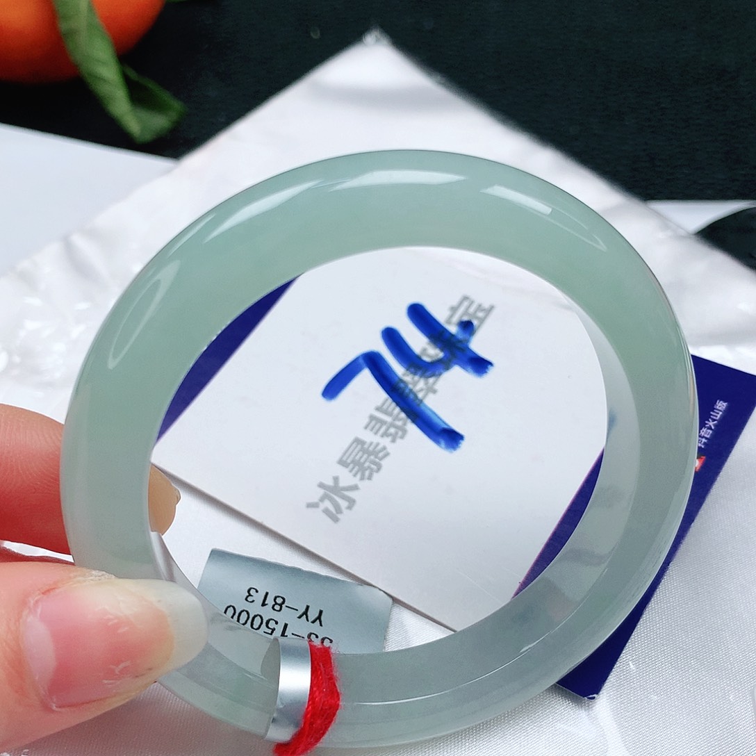 翡翠手镯未镶嵌缅甸天然a货翡翠