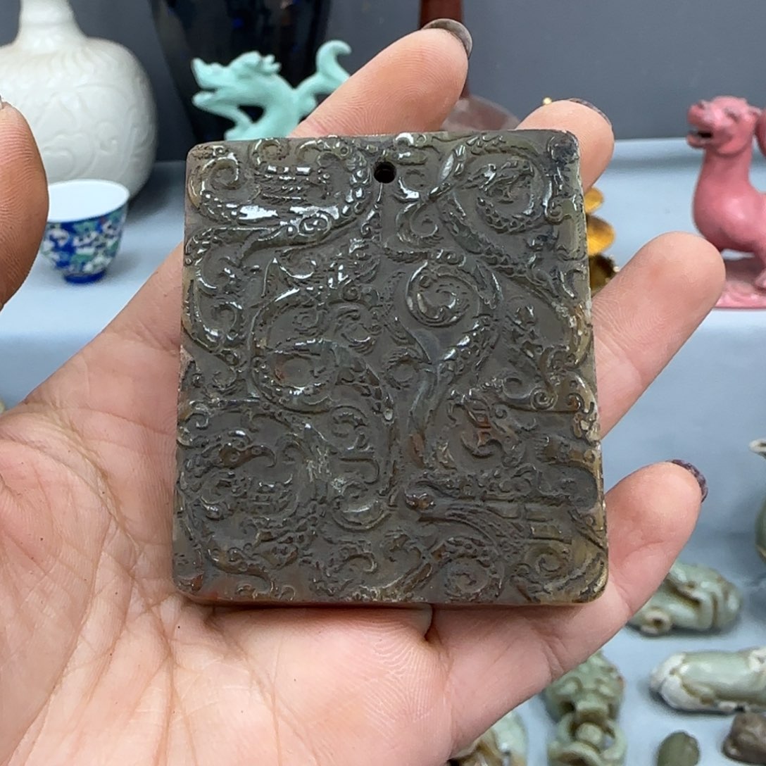 未镶嵌和田玉（糖玉）挂件