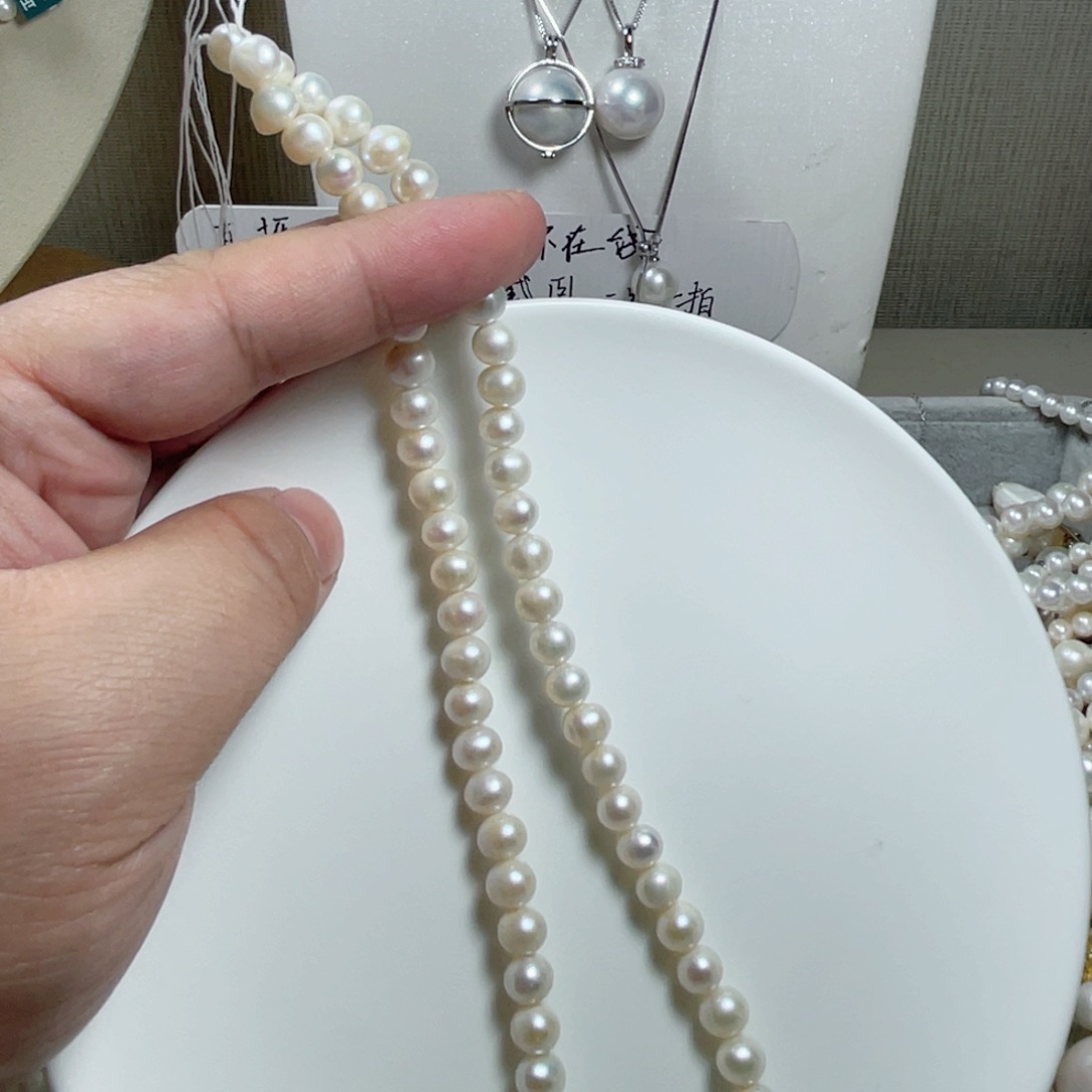 淡水珍珠颈饰未镶嵌