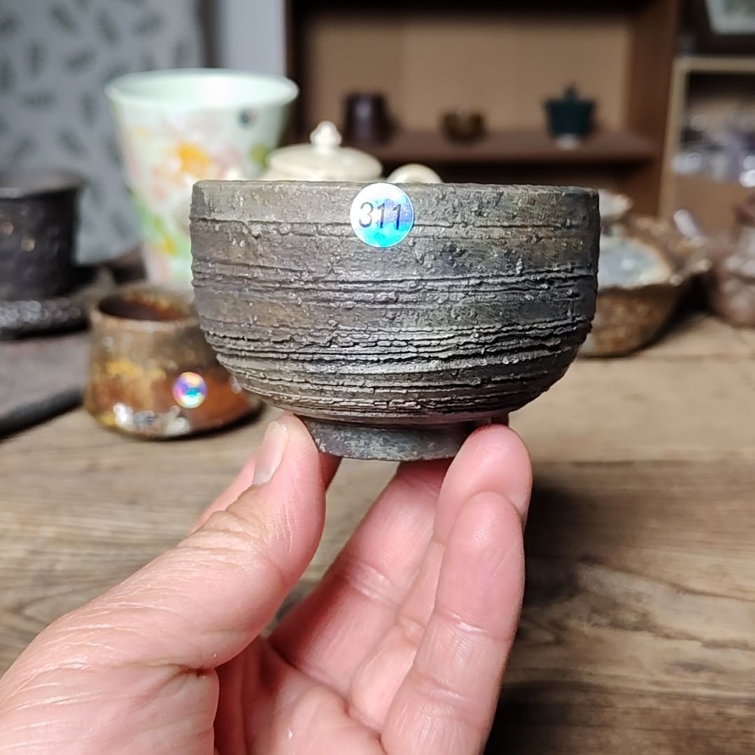 311福利款柴烧裸烧爆裂纹杯