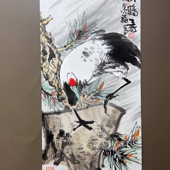 国画李广福   手绘原创