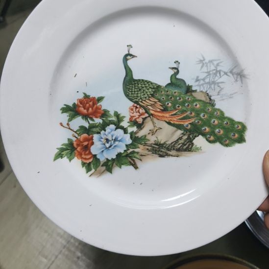 瓷片磁州窑五厂盘碗壶杯