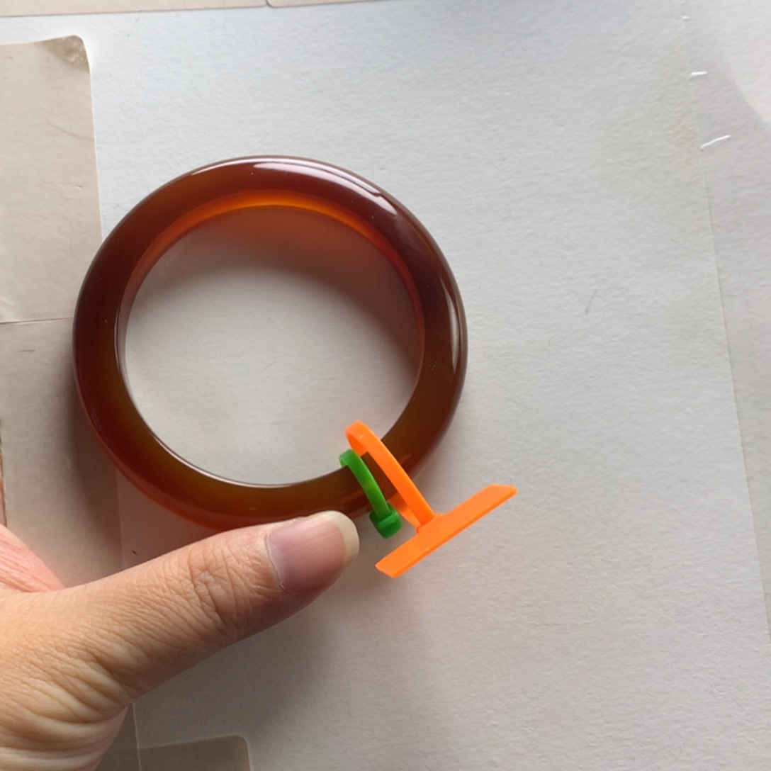 手镯玛瑙/玉髓未镶嵌犀****螂56