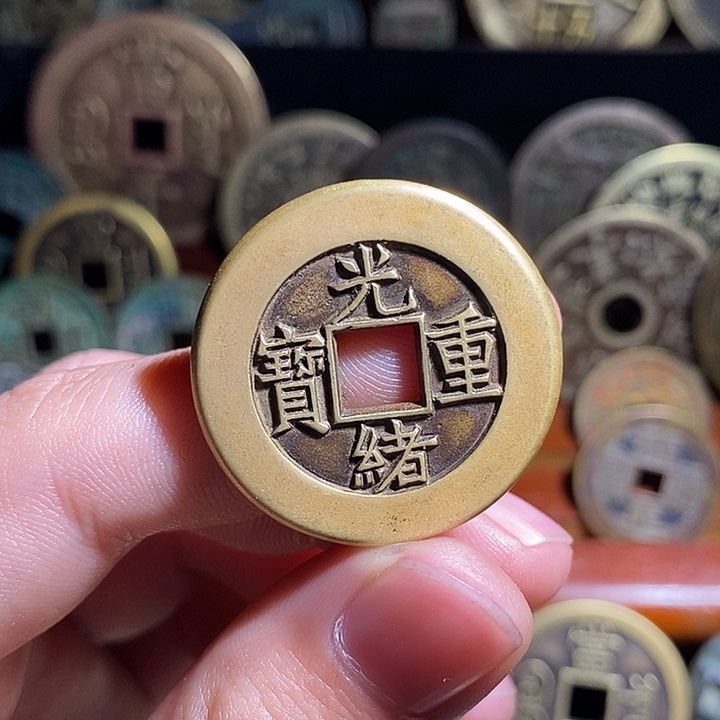 铜现代花钱工艺品工艺品