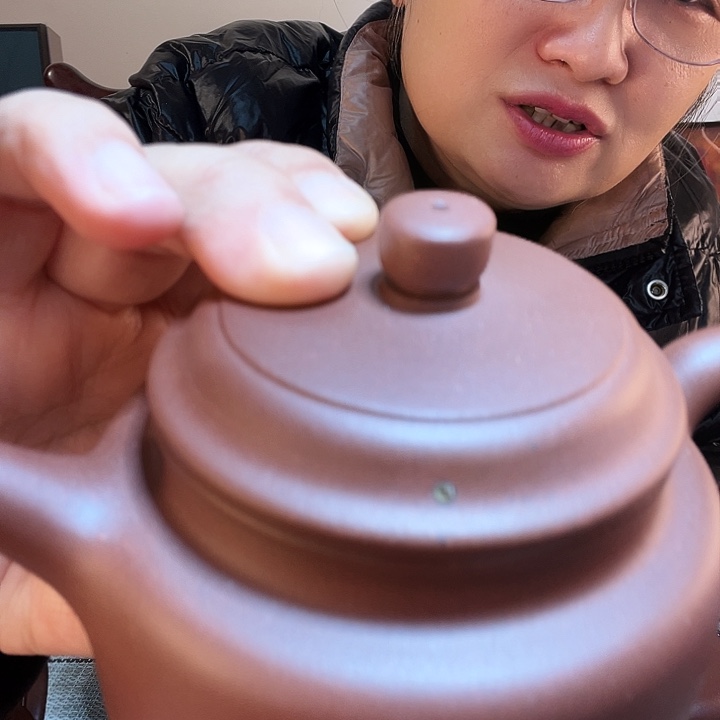 乡***叔茶壶红泥作品铁质