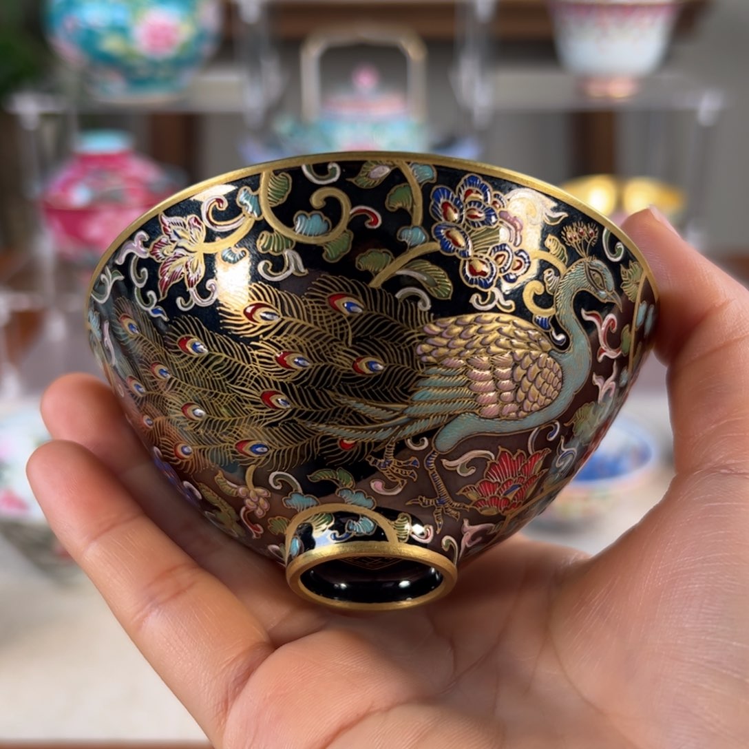 乐***?纯手工手绘 高端茶器