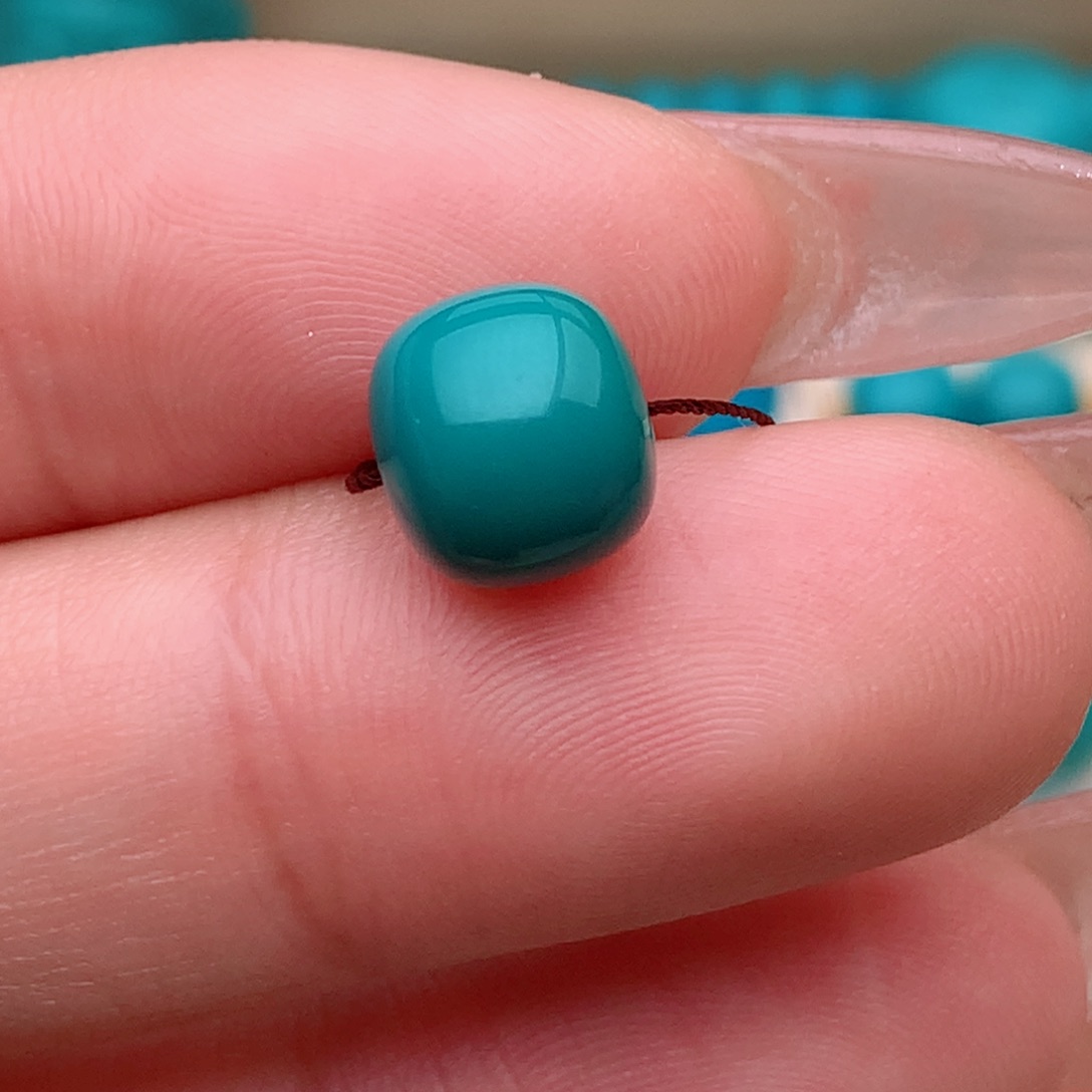 绿松石直径8.8未镶嵌