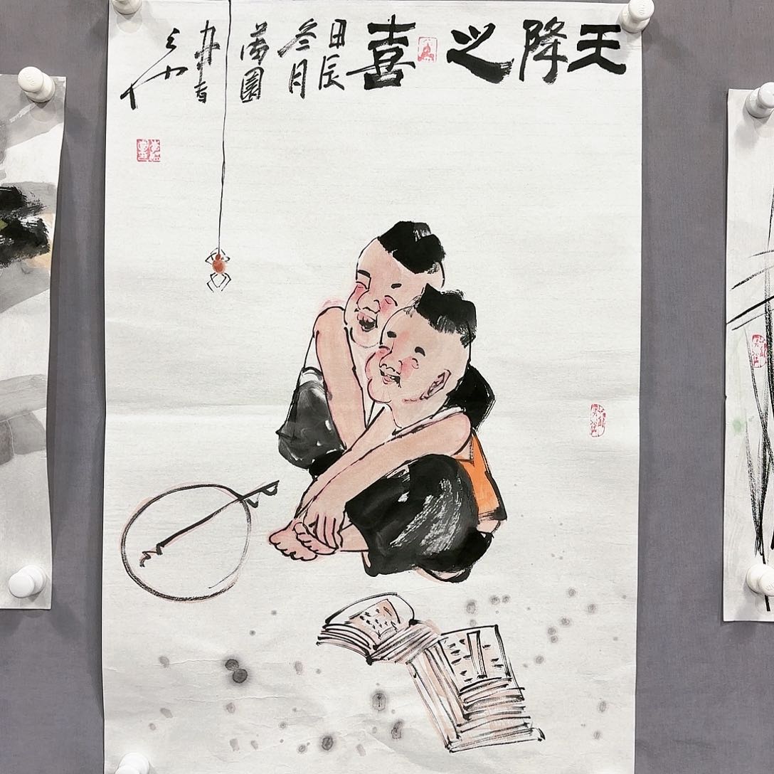 国画国画纯手绘作品请放心去藏