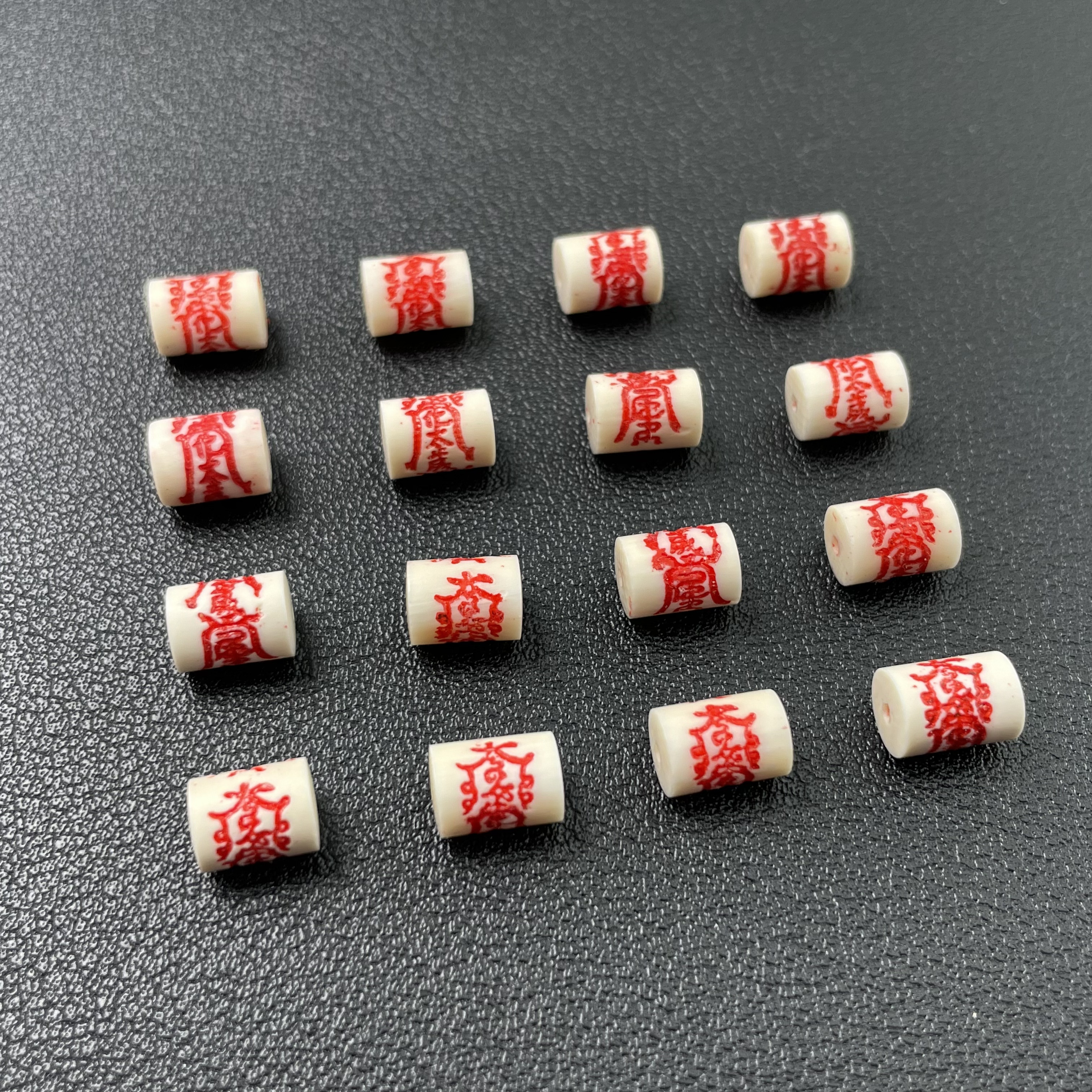 「戴琴珠宝」DQ5226-猛犸6mm左右通孔配件（多样性发其一）