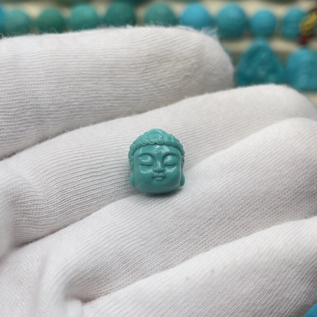 绿松石未镶嵌颈饰卡10.3-12-9