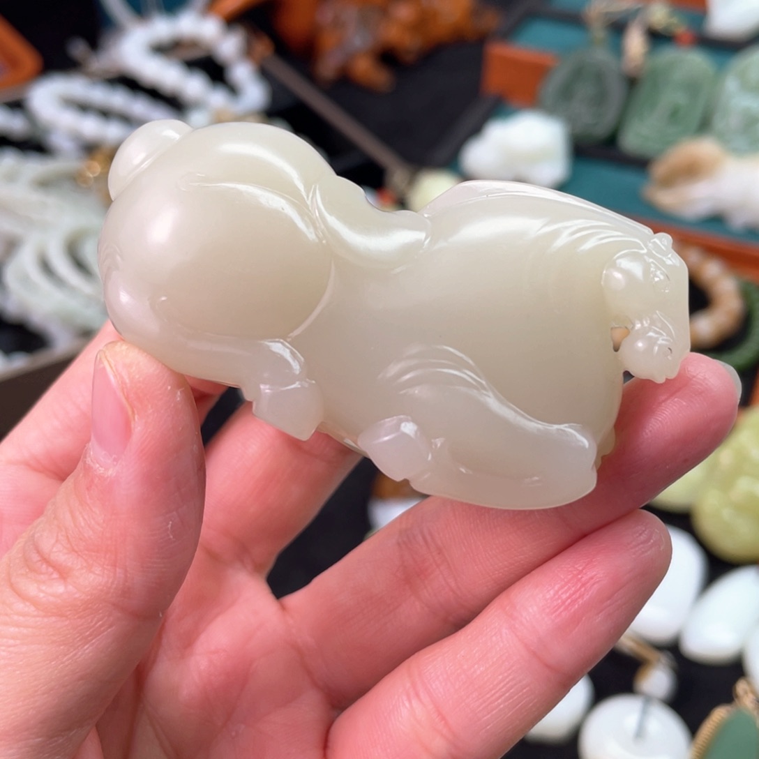 和田玉把件未镶嵌