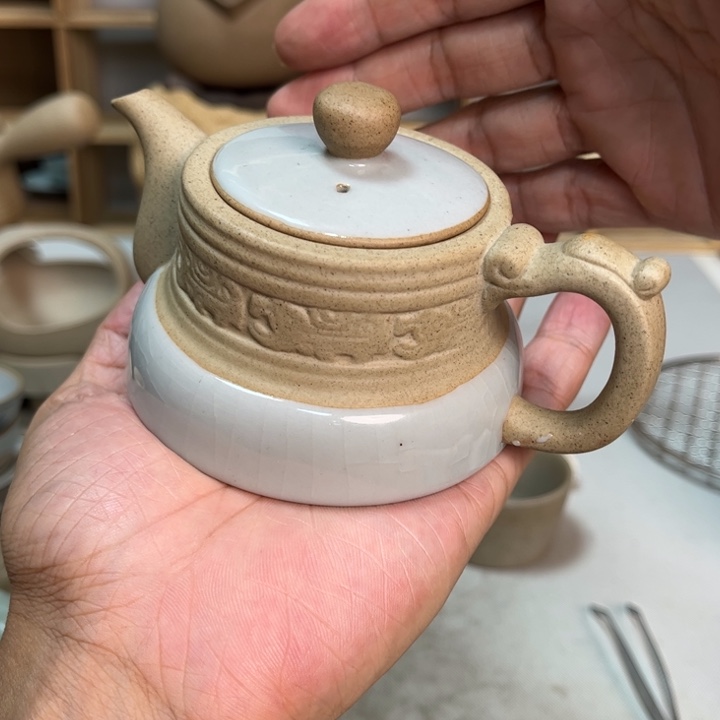 壶老段烧茶器茶具！