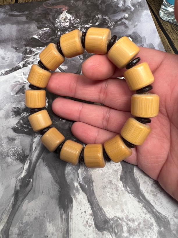 实心玉竹爆密手串